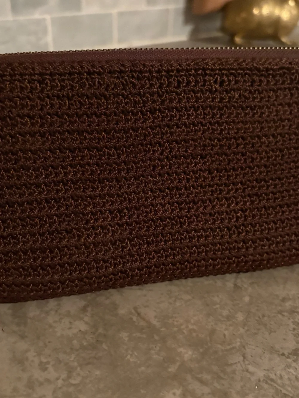 The Sak Crochet zippered wallet